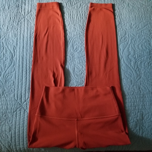 🧡🔥🍊 LULULEMON Cayenne Align Pant 25" Sz 4 🧡 - Picture 2 of 6